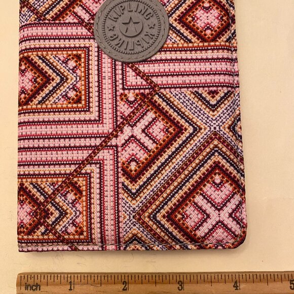 Authentic Kipling Passport Holder. CC Slots, Slide Pockets Multicolor. Brand New - Picture 1 of 7